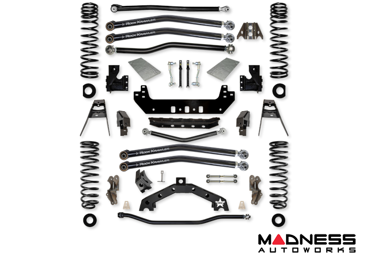 Jeep Wrangler JL Lift Kit - Rock Krawler - X Factor X2 - 2018+ Jeep Wrangler JL Lift Kit - Rock Krawler - X Factor X2 - 2018+